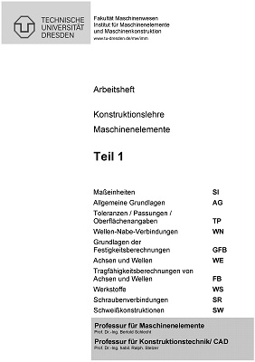 Skript 9  - Konstruktionslehre Maschinenelemente Teil 1