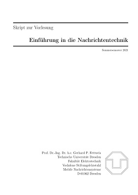 Skript 13 - Einführung in die Nachrichtentechnik